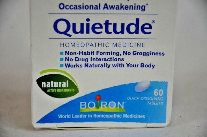 Boiron Quietude Natural Homeopathic Sleep Aid with 60 dissolving tablets 10/21