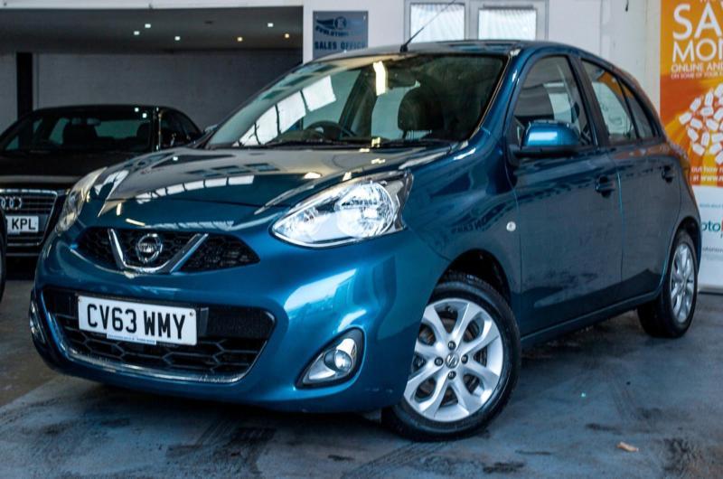2014 NISSAN MICRA 1.2 DIG S ACENTA CVT 5DR AUTOMATIC WITH SAT NAV