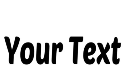 YOUR TEXT Vinyl Decal Sticker Car Window Bumper CUSTOM Personalized Lettering