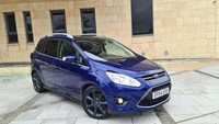 FORD GRAND C-MAX 1.6 TDCi Titanium X 5dr, METALLIC BLUE, LADY OWNED, PANO ROOF