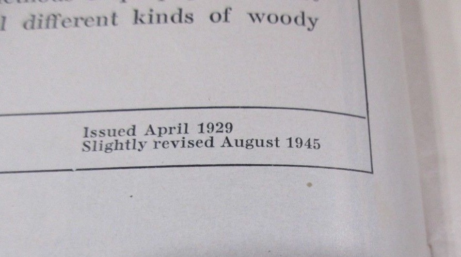 USDA Farmers Bulletin No  1567 Propagation of Trees and Shrubs 1945   >
