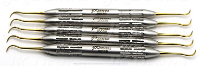 5pcs Dental Scaler Montana Jack Double End dental hygiene instruments MTJC