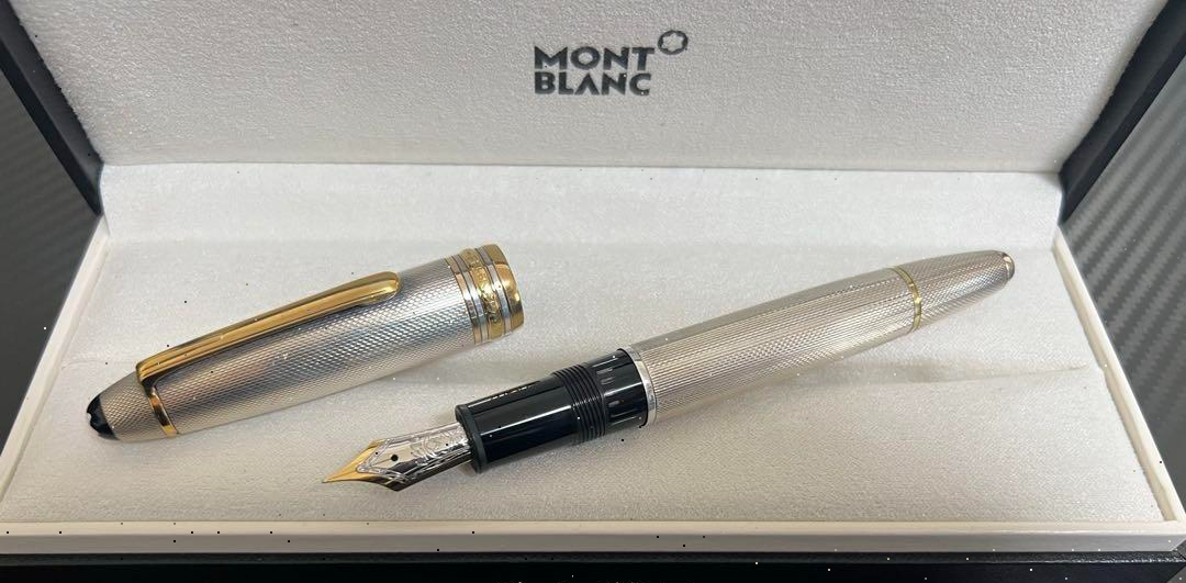 MONTBLANC 万年筆1266 SV925 Montblanc 1266 SV925 Fountain Pen Sterling Silver Vintage