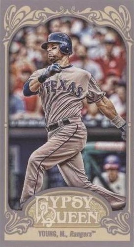 2012 Topps Gypsy Queen - Michael Young #309