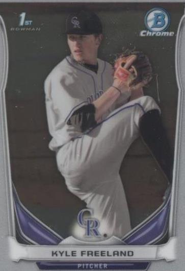 Bowman Chrome Minis 2014 - Kyle Freeland #296