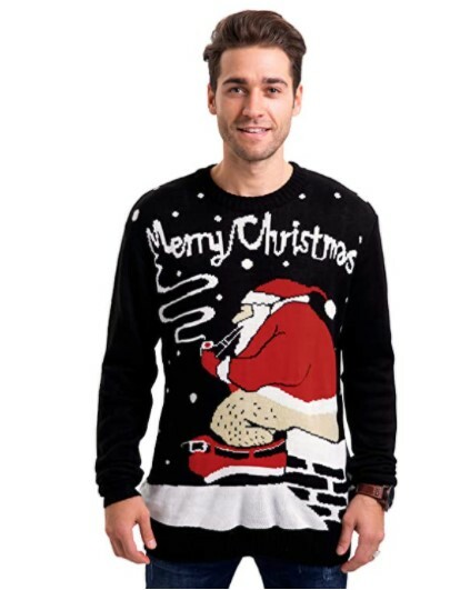 abbey road ugly christmas sweater