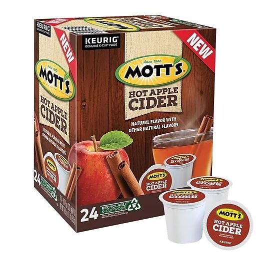 Mott's Apple Cider KCups 24ct Box EXPIRATION DATE 11/27/2023のeBay公認海外