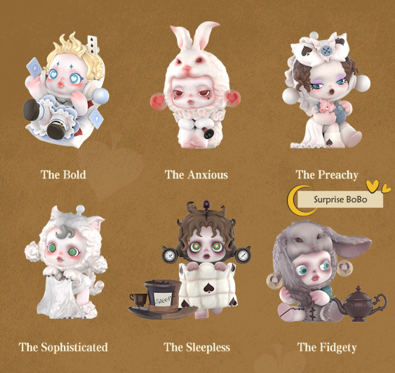 SKULLPANDA Everyday Wonderland シリーズ マグネットバッジ