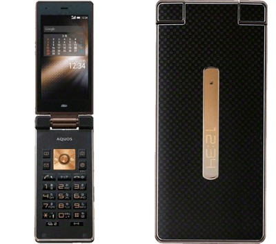 AU KDDI SHARP SHF31 AQUOS K ANDROID FLIP PHONE CELL UNLOCKED