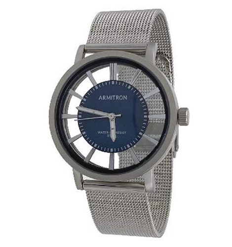 Armitron Orologio Uomo 20/4963 – Bracciale Bicolore, Funzione Data, Vetro Minerale, Impermeabile 50m, Movimento Giapponese - 2