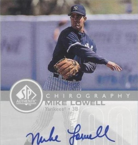 1999 SP Authentic - Mike Lowell #ML