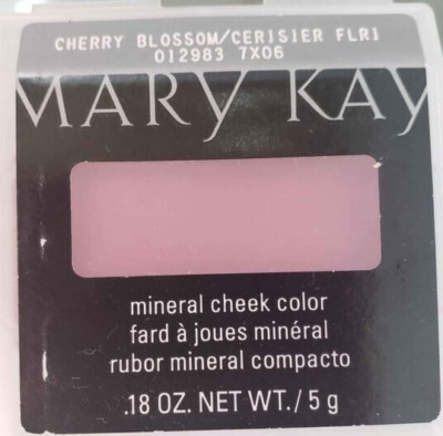 Mary Kay '' CHERRY BLOSSOM  '' Mineral Cheek Color Blush - NEW RARE HTF
