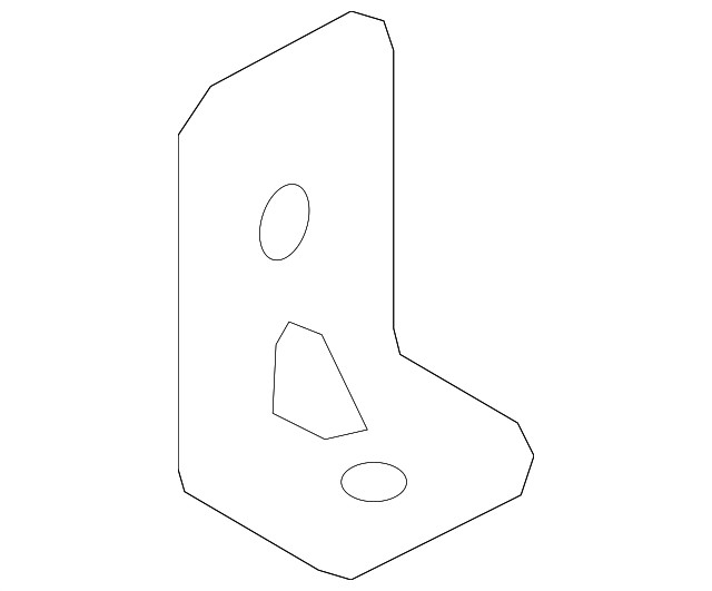 Genuine Ford Front Panel Lower Brace BK3Z-6161216-A