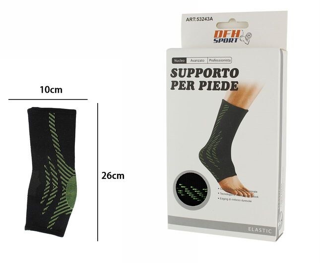 Tutore Piede Cavigliera Caviglia Fascia Elastica Ortopedica Distorsione dfh