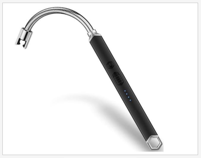 -  Usb Lighter Long Flexible Neck (black)
