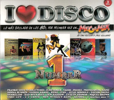 Various - I Love Disco 80s Number 1 (2xCD, Comp + CD, P/Mixed) (Mint (M)) NEW