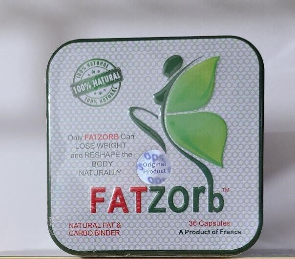 Herbal Natural Formula Fatzorb Fat Burner Slimming 36 Capsul