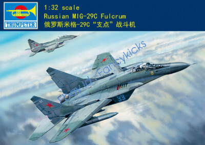Trumpeter 03224 1/32 Russian MIG-29C ''Fulcrum'' fighter model kit