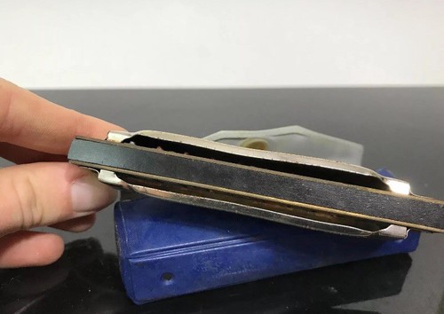 Vintage Hohner Blues Harp Harmonica Instrument