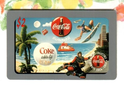 SPRINT Coca-Cola, Summer ( 1995 ) Phone Card ( $0 - EXPIRED )