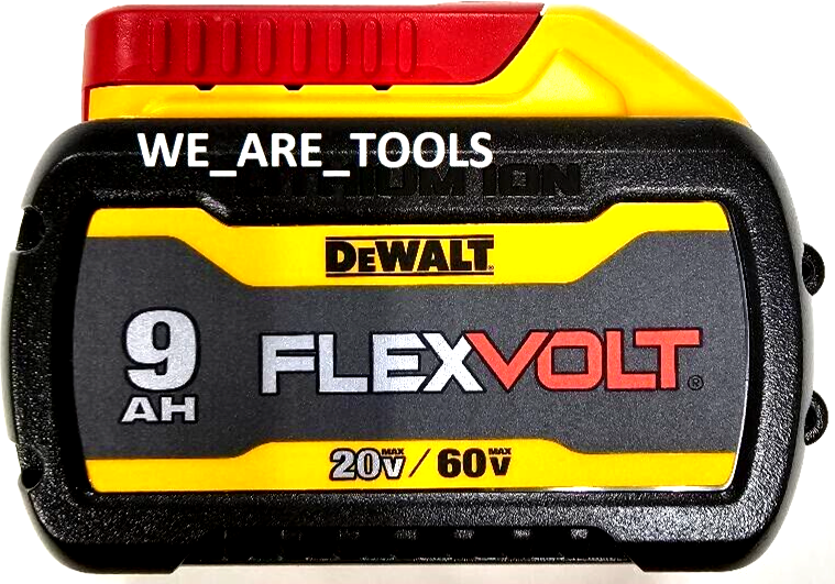 GENUINE NEW DCB609 Genuine Dewalt 60V / 20V 9.0 AH MAX Battery 60V 20V Flexvolt