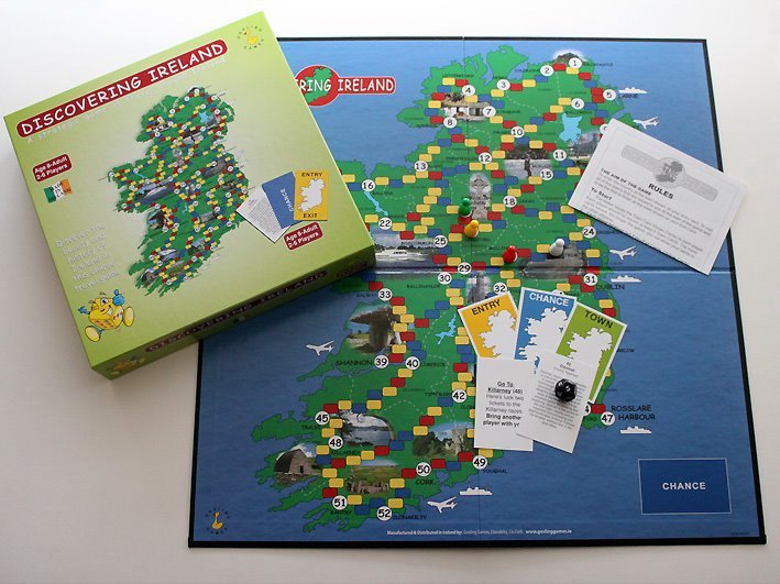 Discovering Ireland Board Game in Ballinderry Upper, County Antrim