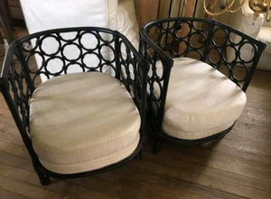 Rattan bamboo occasional chairs | Armchairs | Gumtree Australia