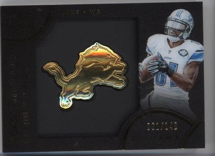 2015 Panini Black Gold - Team Symbols Calvin Johnson #TMS-19 2015 Panini Black Gold - Team Symbols Calvin Johnson #TMS-19