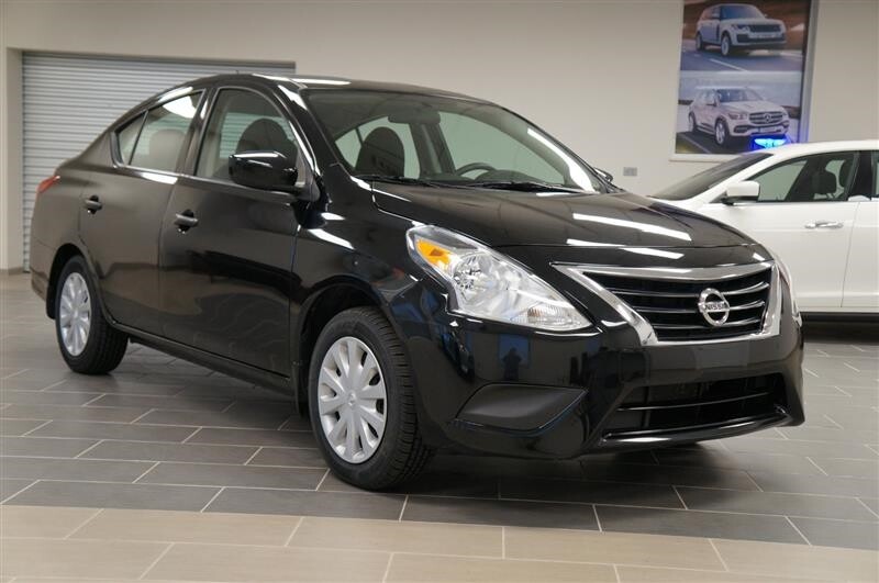 2016 Nissan Versa S Bluetooth New Tires Warranty 51,762 Miles Black 1