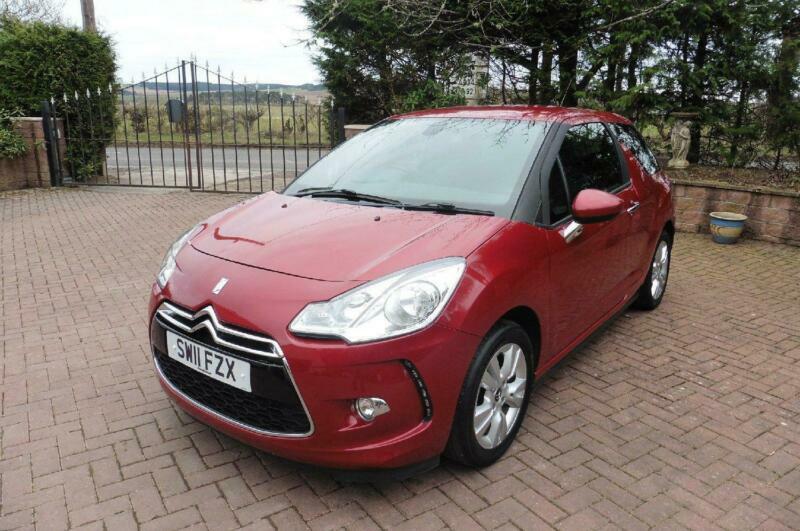 CITROEN DS3 1.6 dstyle 2011 Petrol Manual in Red in Brechin, Angus