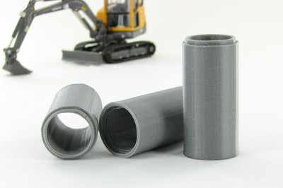 3D to 50-125-GY 1:50 Grey Concrete 36 Culvert (Pack of 3)