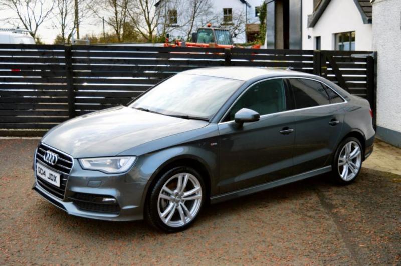2014 AUDI A3 S LINE TDI SALOON DAYTONA GREY FASH | in ...