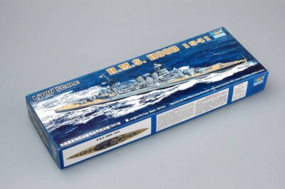Trumpeter 05740 1/700 HMS Hood 1941