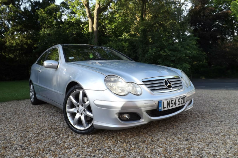 2004 54 MercedesBenz C180 Kompressor 1.8 AUTOMATIC SE COUPE 77K LOW