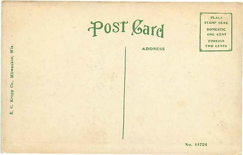 Postcard St. Pauls' College, Concordia, Missouri - circa 1908