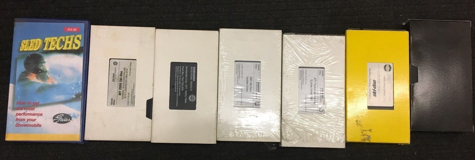Ski-Doo Bombardier VHS video tapes SALE 7 Tapes | eBay