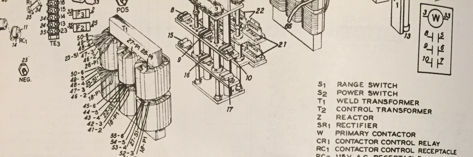 Airco DC Rectifier Aircomatic CV 200 300 500 Amps manual