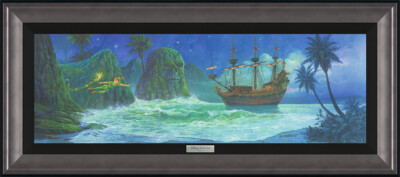 C'mon Tink! No Time To Waste! Michael Humphries Silver Series On Canvas Disney 