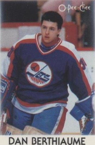 1987-88 O-Pee-Chee Leaders Mini - Daniel Berthiaume #3