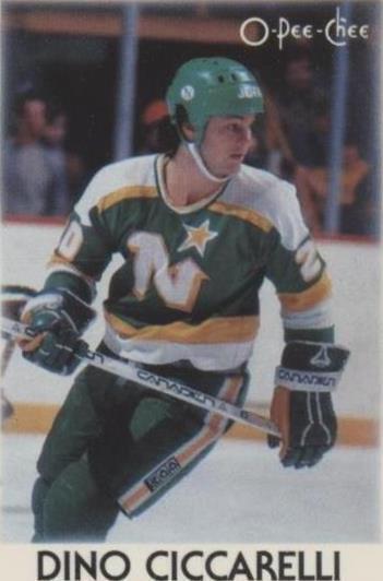 1987-88 O-Pee-Chee Leaders Mini - Dino Ciccarelli #7