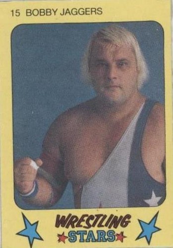 1986 Monty Gum Super Wrestling Stars - Bobby Jaggers #15