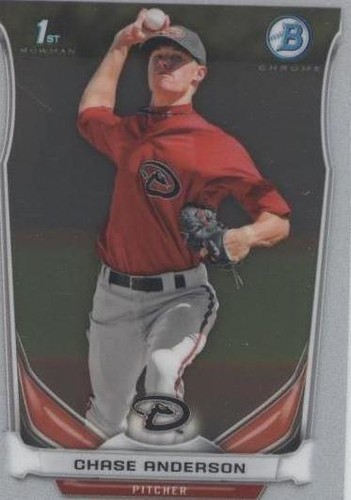 2014 Bowman Chrome Minis - Chase Anderson #172