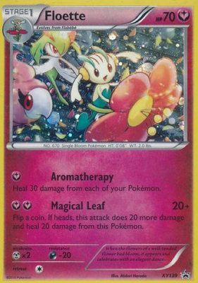 Floette XY139 Pokemon Black Star Rare Holo Promo Card Never Played NM+ |  eBay