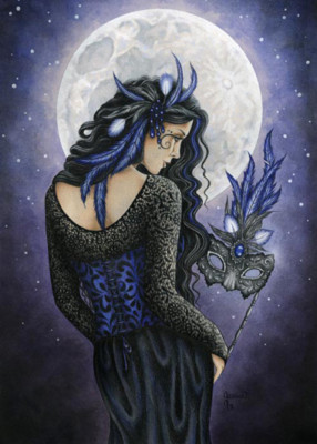 Jessica Galbreth *Moonlight Masquerade* Mini Art Print Card (5x7)