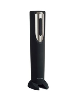 Brookstone Automatic Wine Opener Effortless Cork Removal in One Touch B10 New