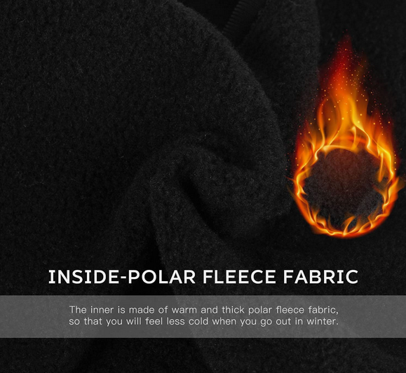 Ear Warmers Cover Headband Wrap Winter Sports Fleece Ear muffs for Men Women