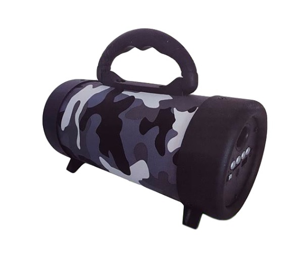 Cassa TeKone Speaker Bluetooth Portatile Super Bass Microsd Radio Camouflage hsb