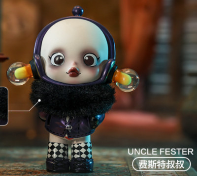 POP MART Skullpanda X The Addams Family Series Blind Box Confirmed Figure HOT！