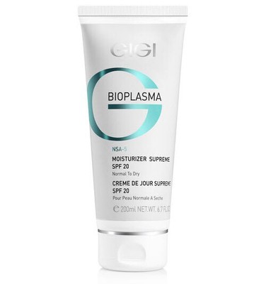 Gigi Bioplasma - Moisturizer Supreme Spf 20 Normal to Dry 200ml / 6.7oz