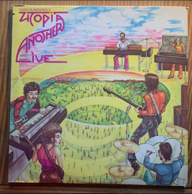 Utopia - Another Live - NM Condition   Includes insert